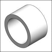 PN 1106/100 x 5 - BSH, AL, .44 X .34, @ .285