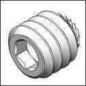 PN 1004/100 x 5 - SET:SOC, KN/PT, 1/4-20 @, .25